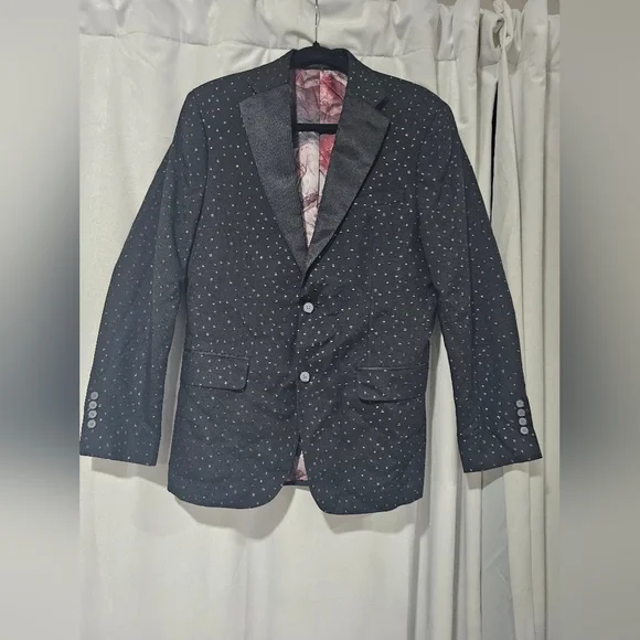 Tallia Men's Black Blazer​ - Picture 4 of 8